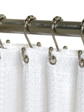 zenna home | Bath | Zenna Home Double Shower Curtain Hooks 2 Chrome